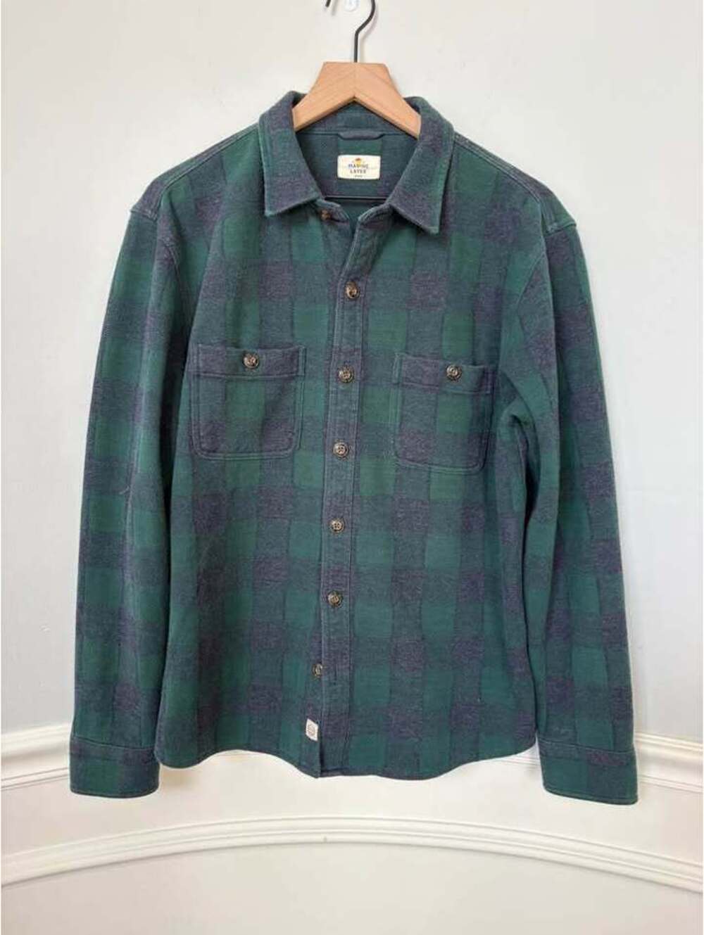 Marine Layer Marge Plaid Flannel Shirt